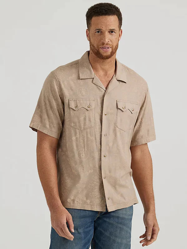 MEN'S COCONUT COWBOY SNAP FRONT CAMP SHIRT