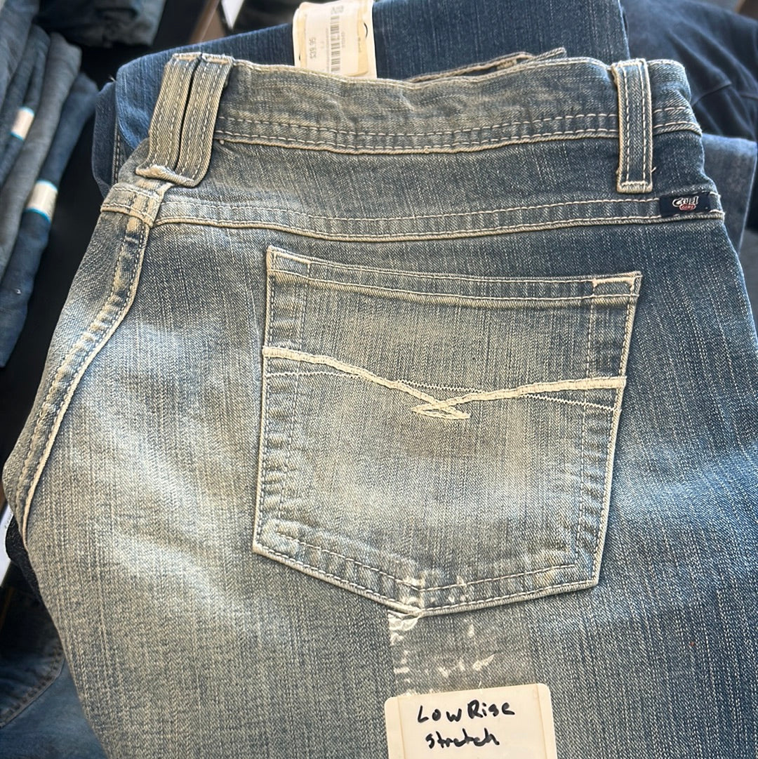 Cruel Girl Low Rise Stretch Light Wash Jeans