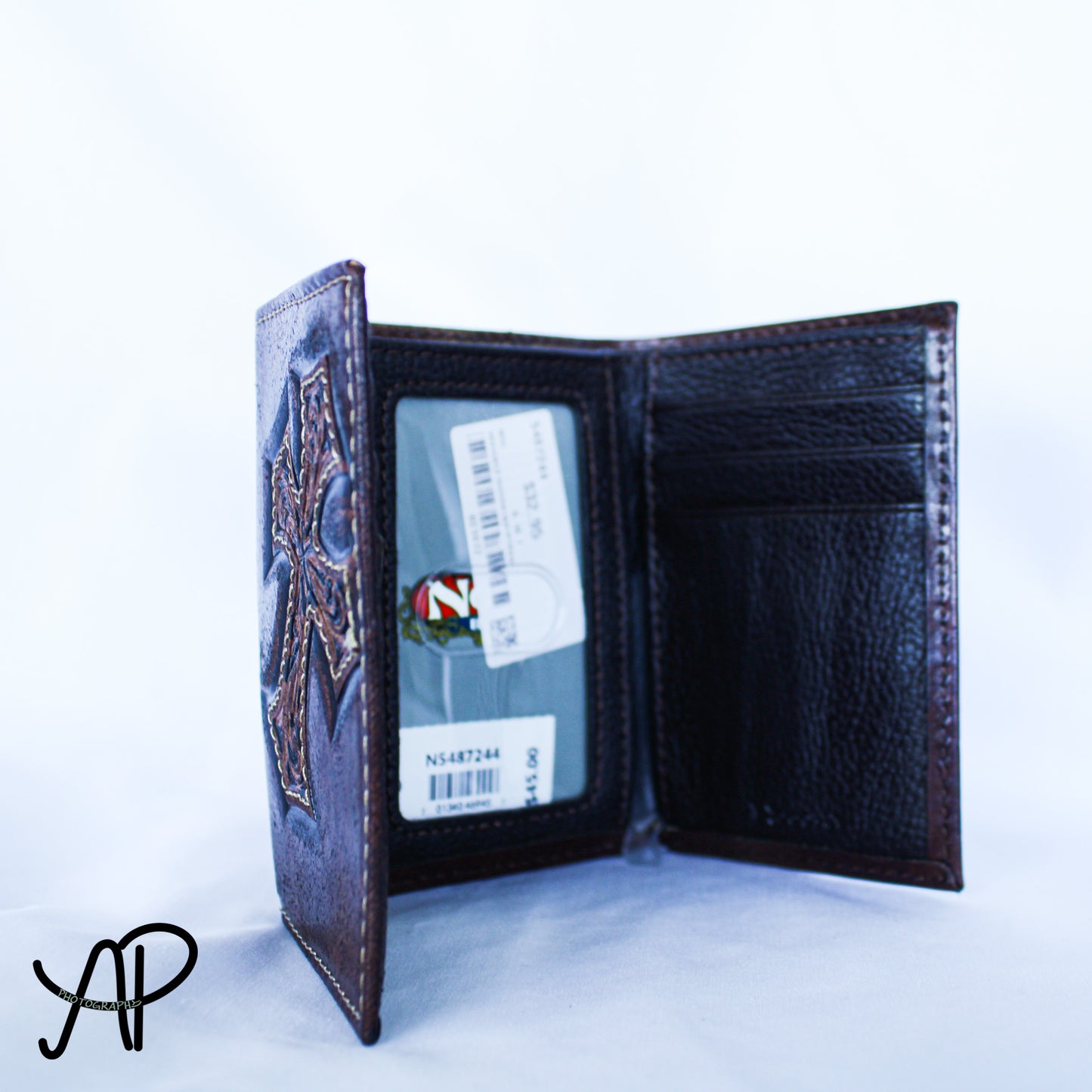 Tri-Fold Cross Wallet