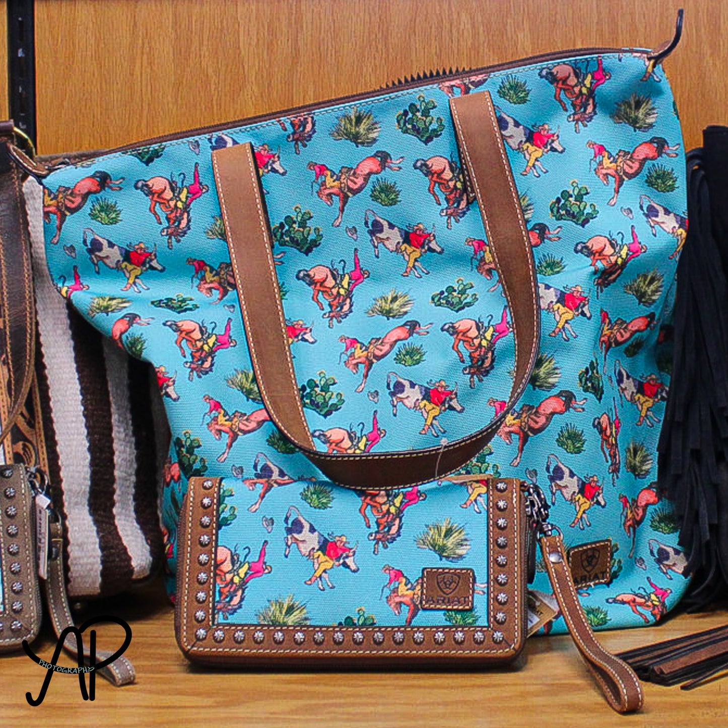 Western Purse and Wallet Set