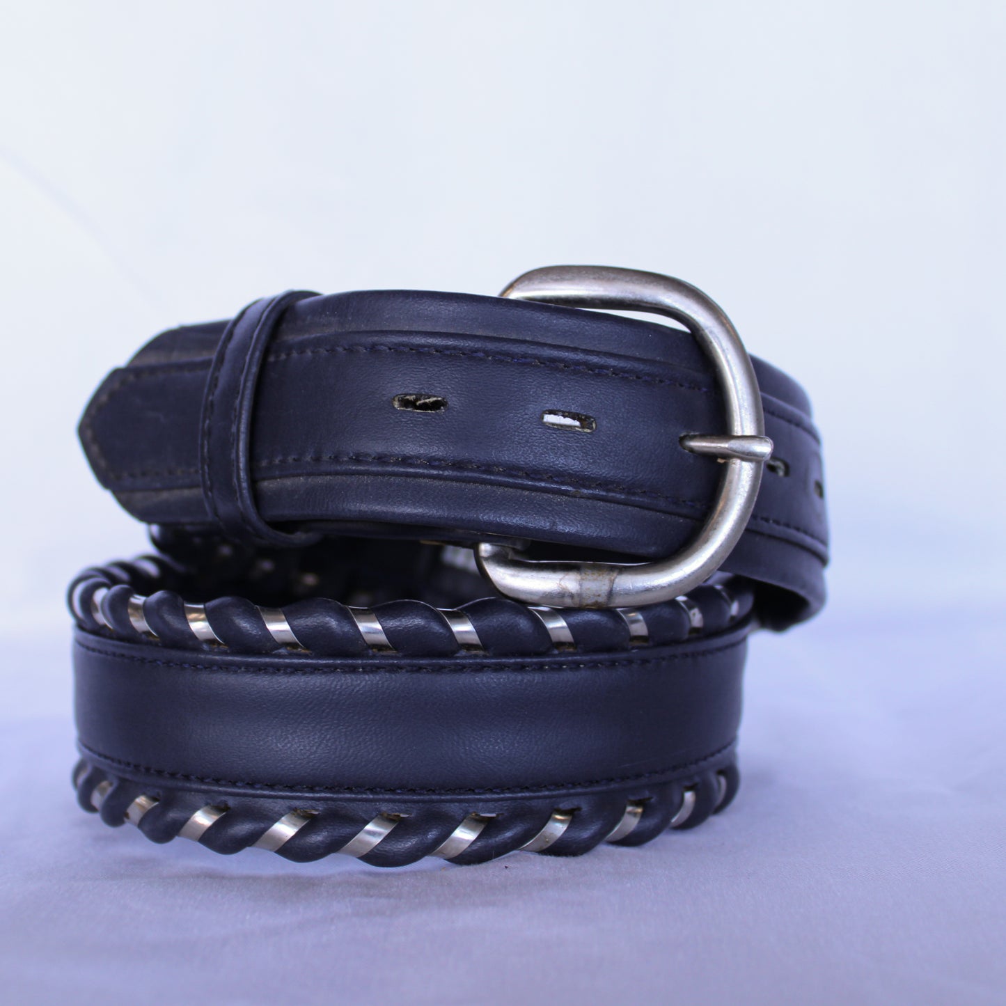Taupe Steel Lace Belt