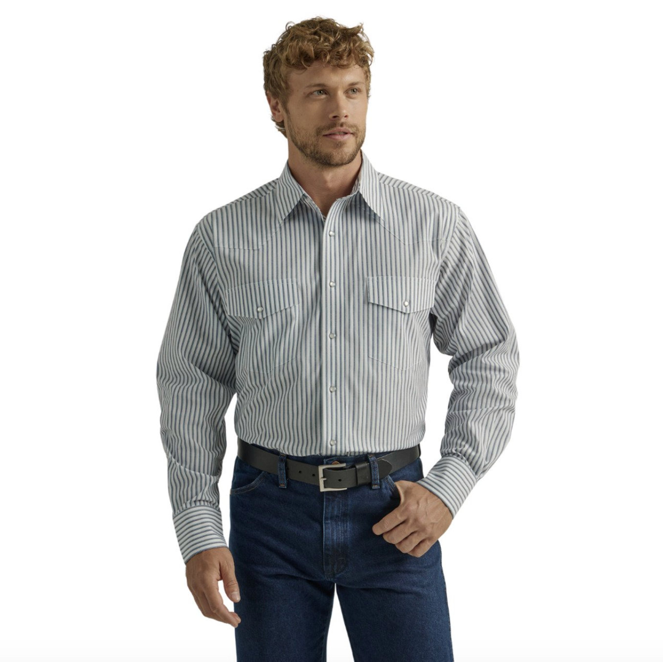 Blue Horizon; Wrangler Long Sleeve