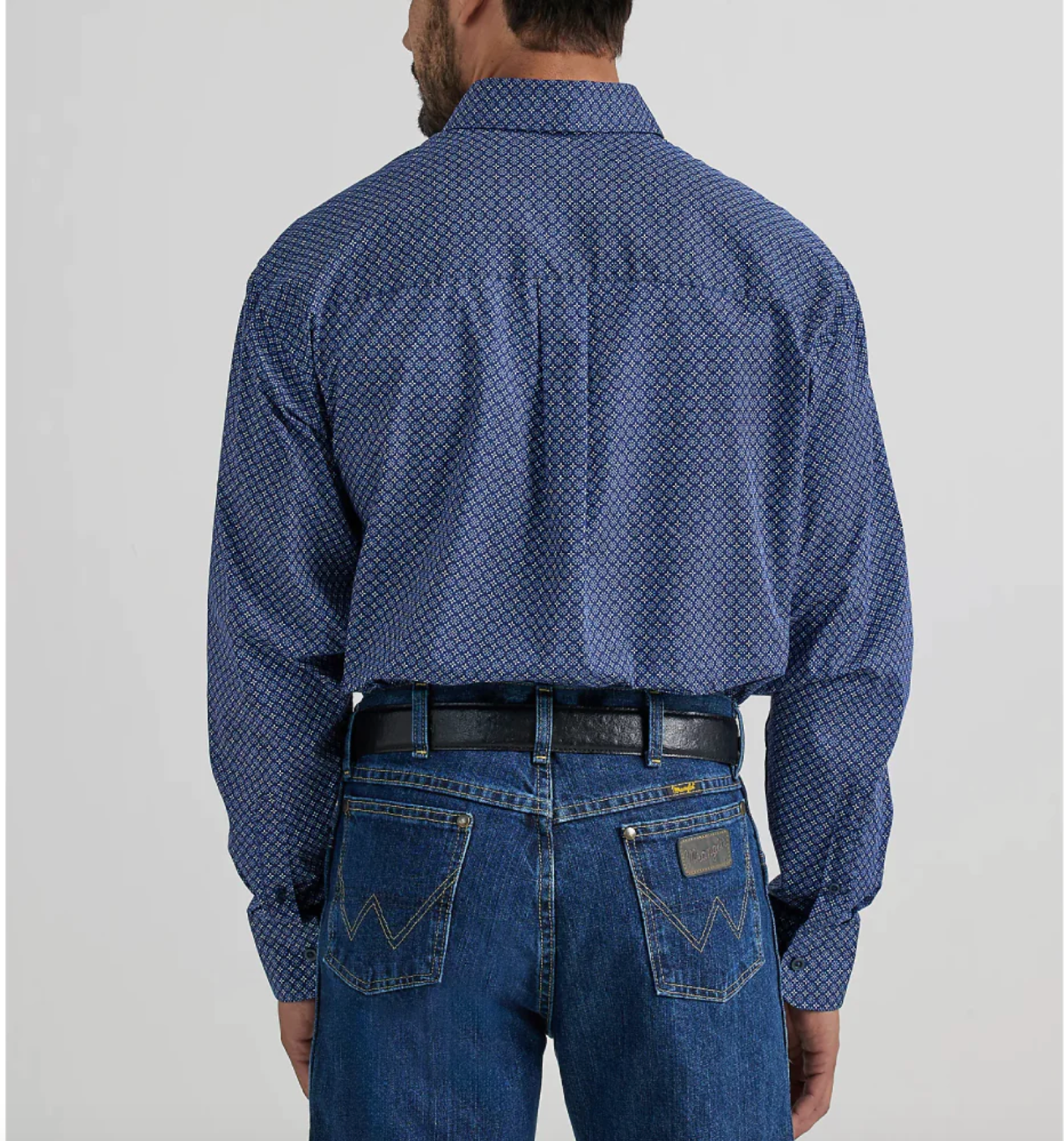 Midnight Sky; Wrangler George Straight Long Sleeve