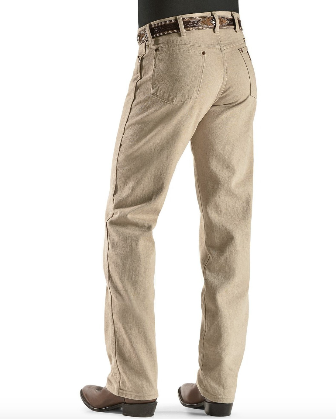 Wrangler Jeans; 13MWZ Original Fit Tan
