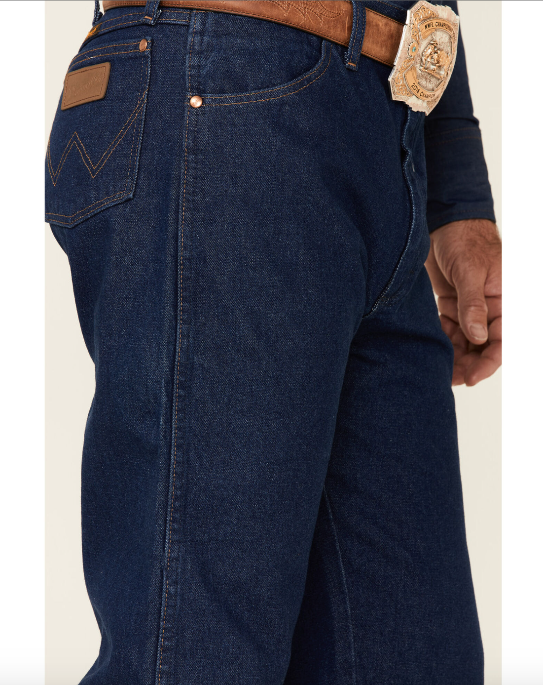 Wrangler Jeans; 13MWZ Pre-Wash
