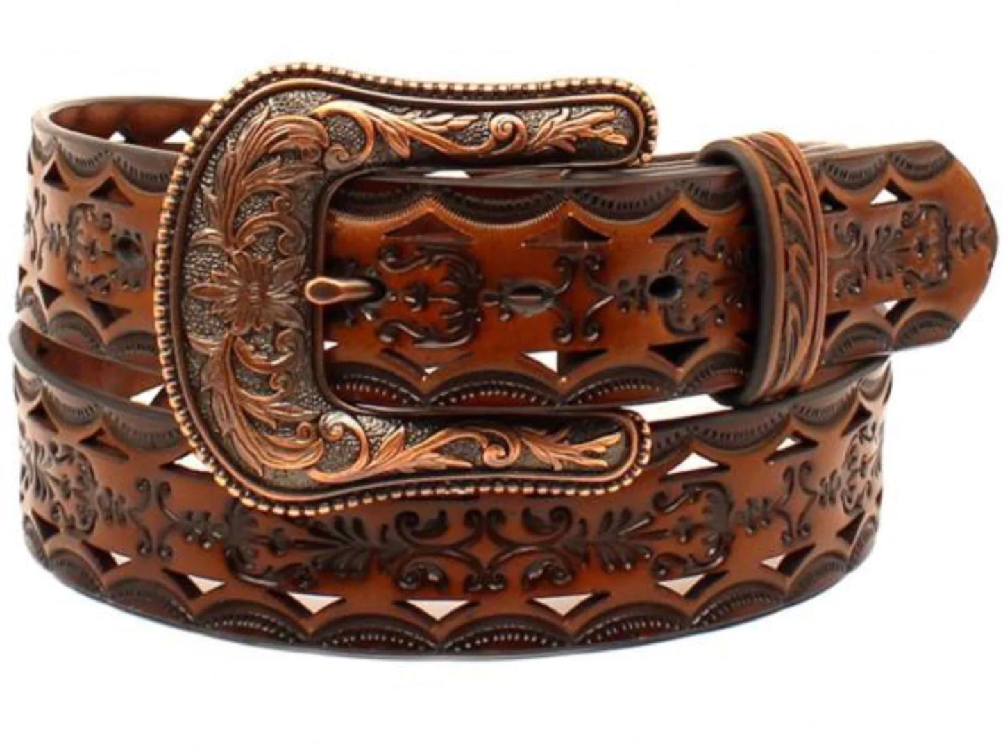 DARK COPPER BUCKLE LEATHER