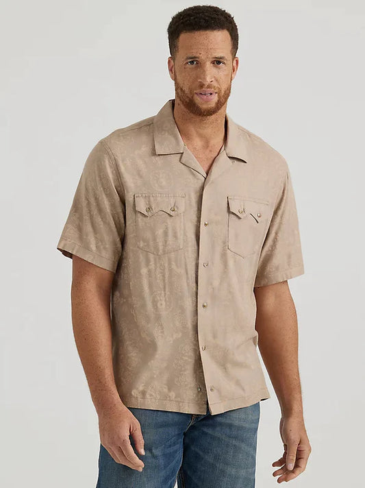 MEN'S COCONUT COWBOY SNAP FRONT CAMP SHIRT
