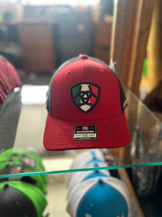 Ariat Mexico Flag Caps
