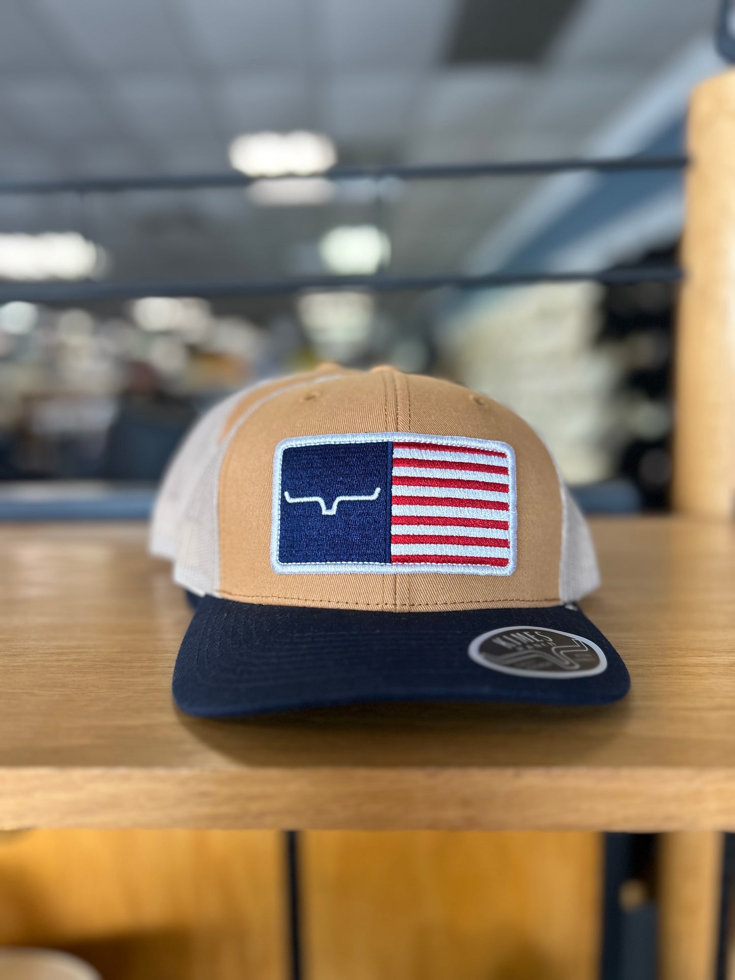 Kimes Ranch American Flag Cap