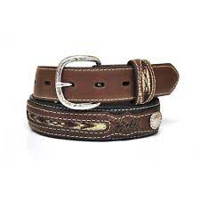 Boys Conchos And Fabric Belt
