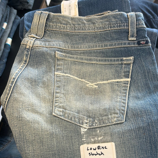 Cruel Girl Low Rise Stretch Light Wash Jeans