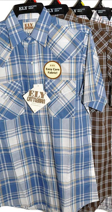 Ely Cattlemen Short Sleeve Plaid