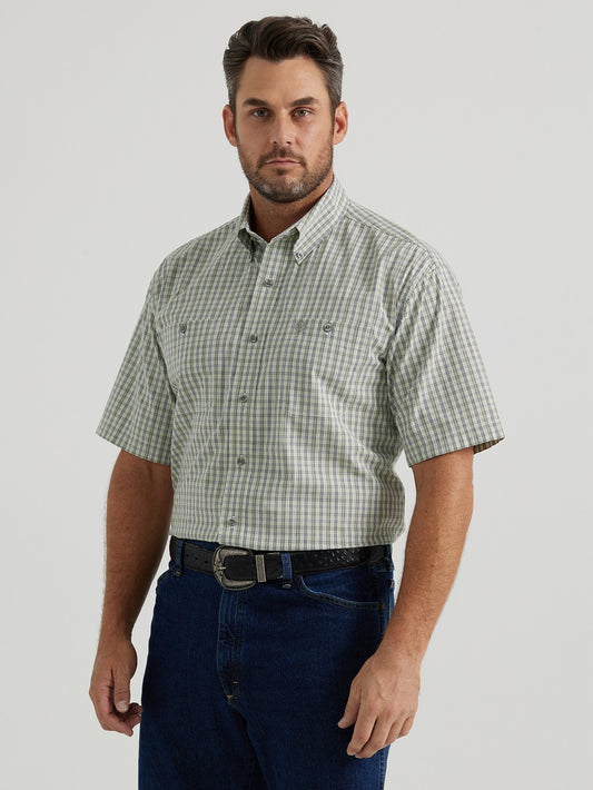 GEORGE STRAIT PLAID SHORT SLEEVE