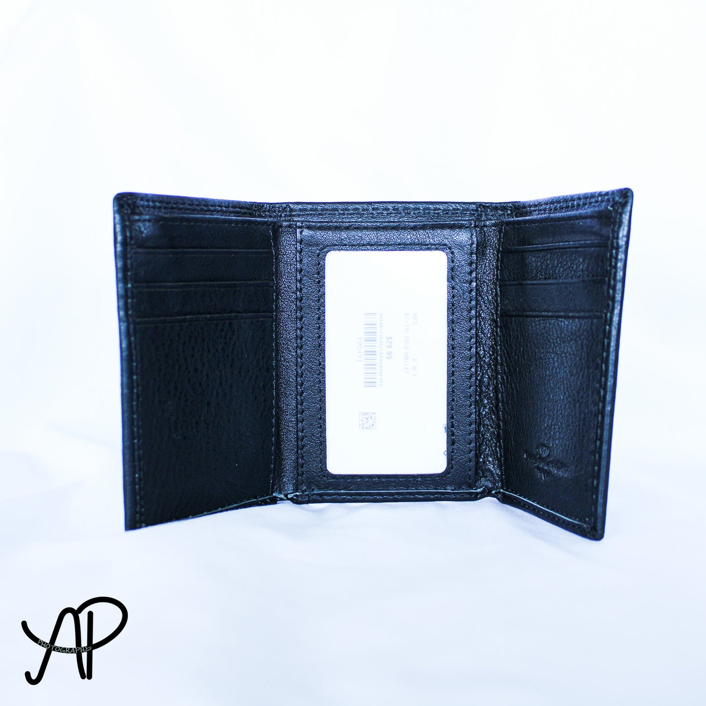 Black Tri-fold Wallet