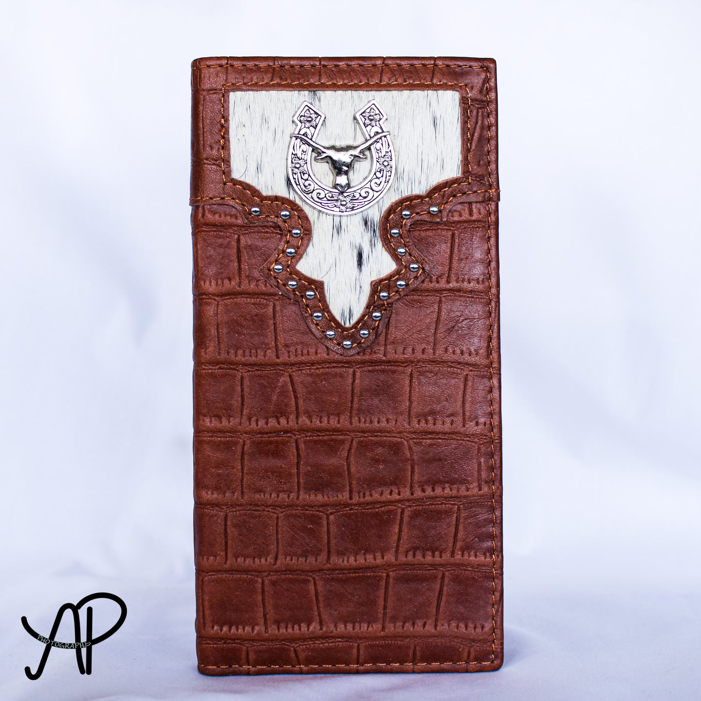 Alligator Print Long Wallet
