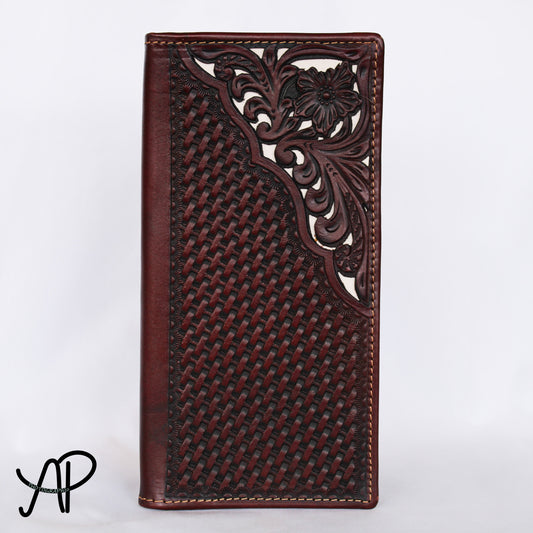 Partially Tooled Long Wallet