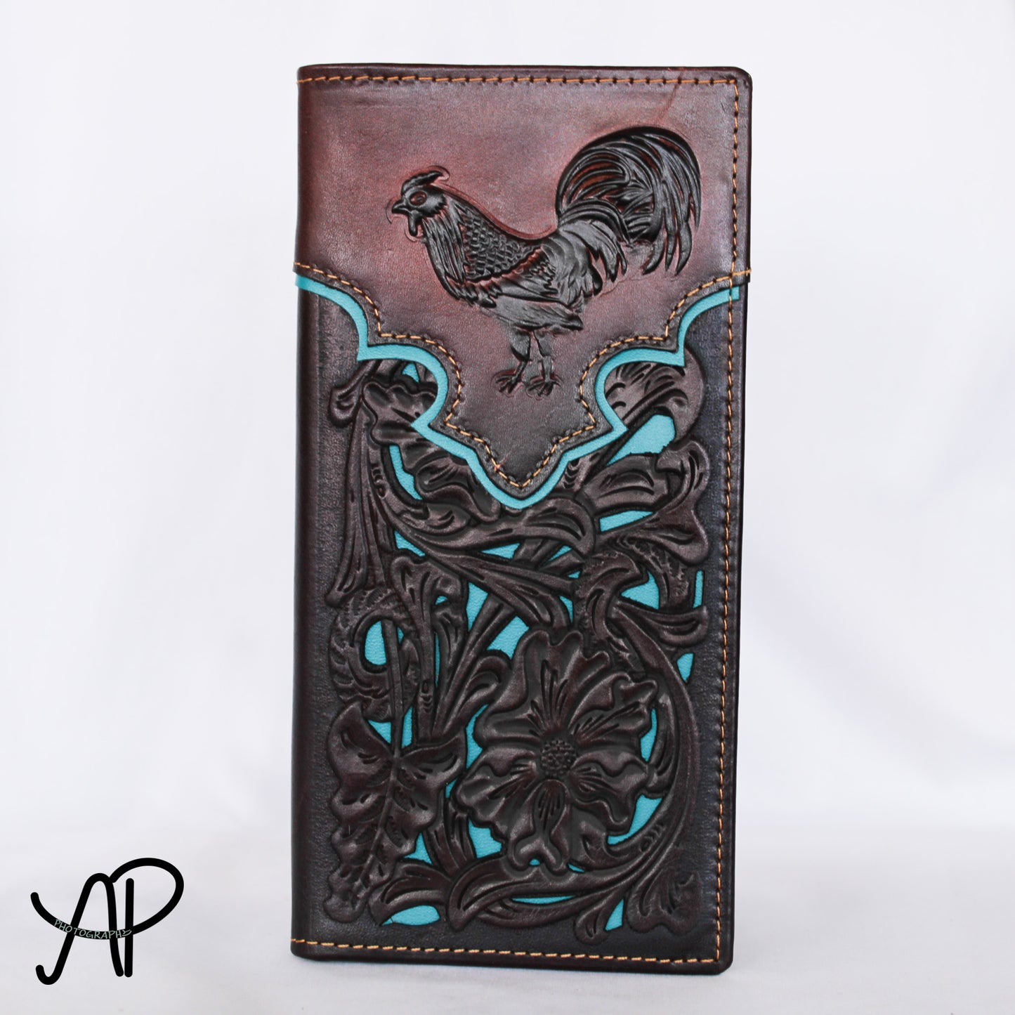 Long wallet with Rooster