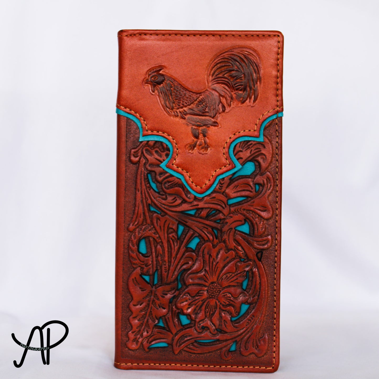 Long wallet with Rooster