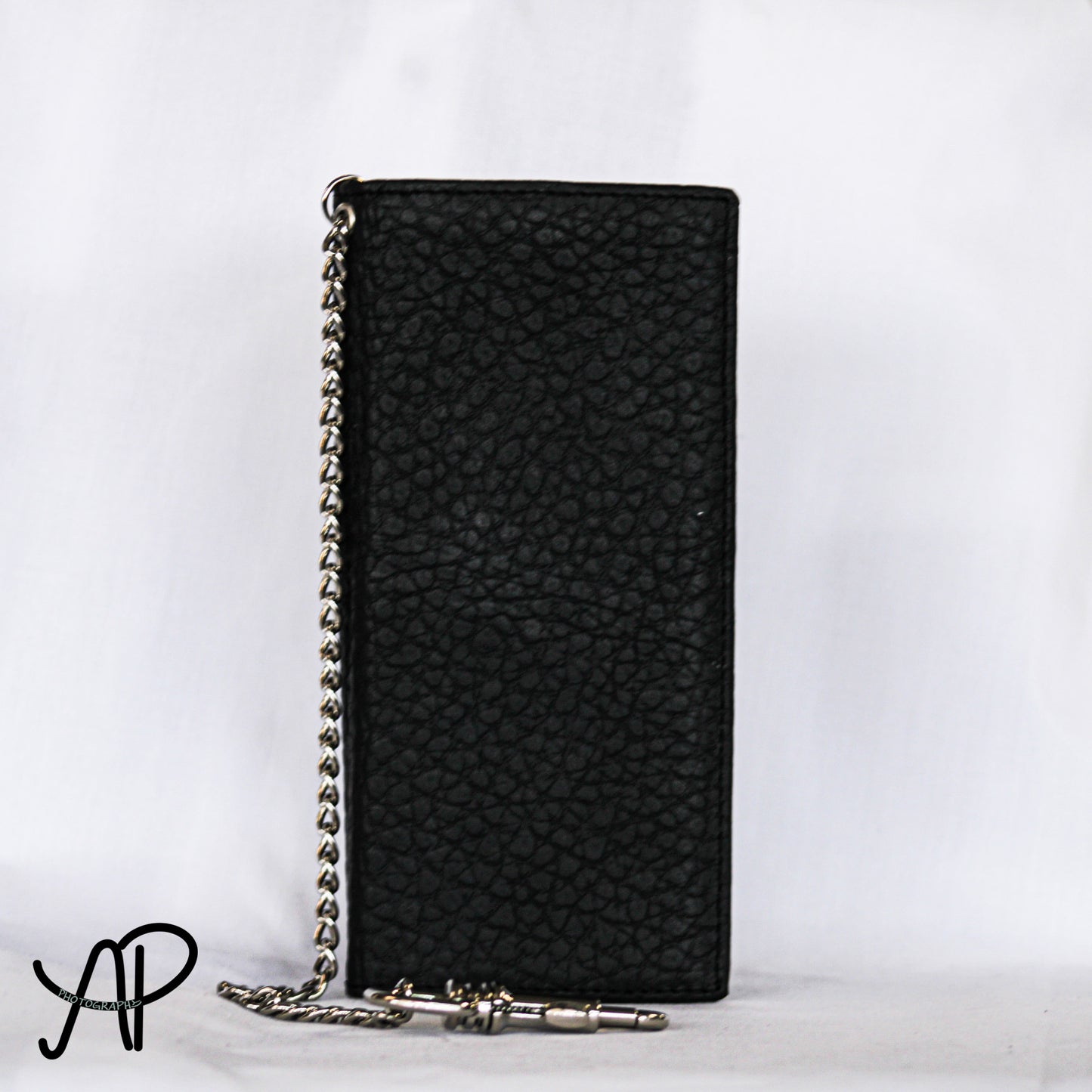 Black Wallet with Chain