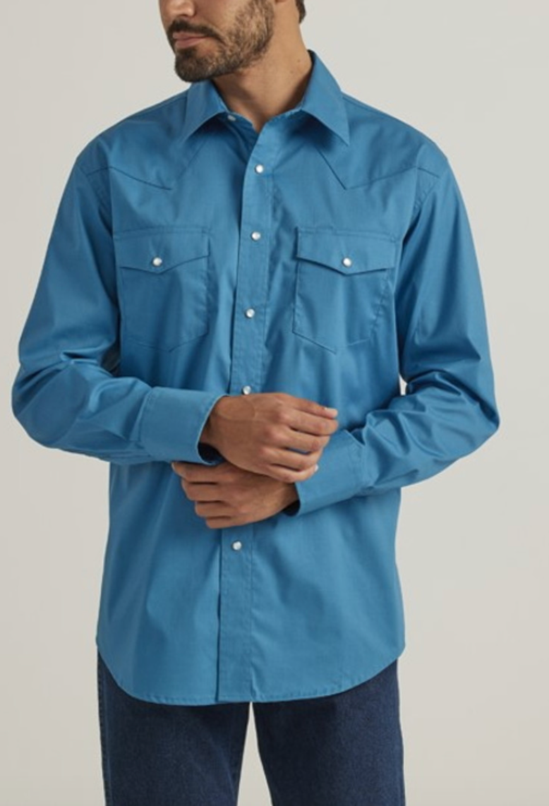 Cerulean Sky; Wrangler Long Sleeve