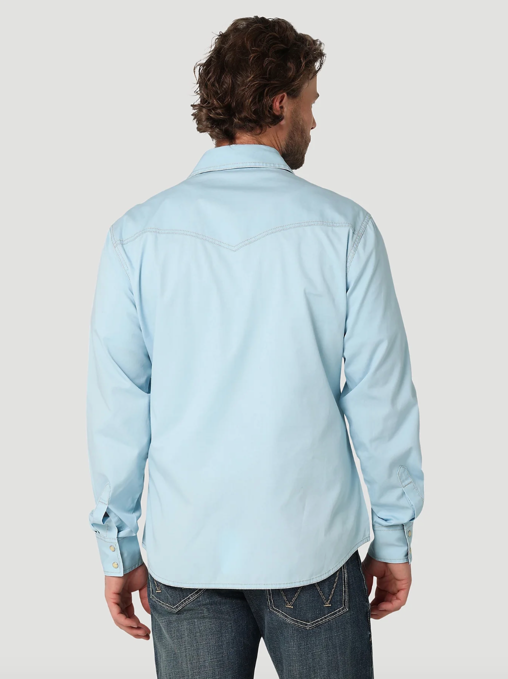 Retro Saddle; Wrangler Retro Long Sleeve