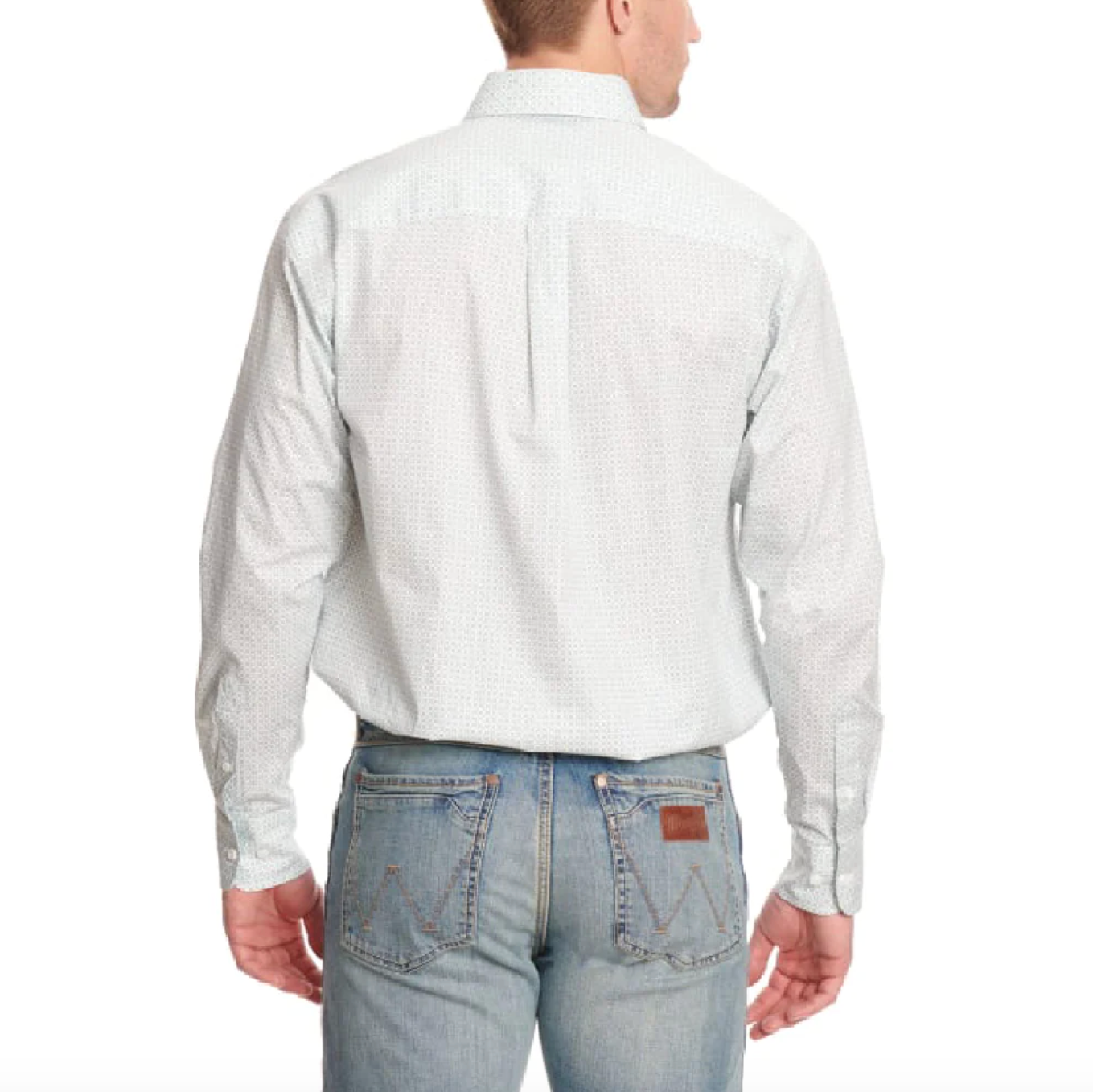Frosty; Wrangler George Straight Long Sleeve Button Up