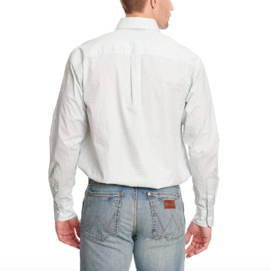 Frosty; Wrangler George Straight Long Sleeve Button Up