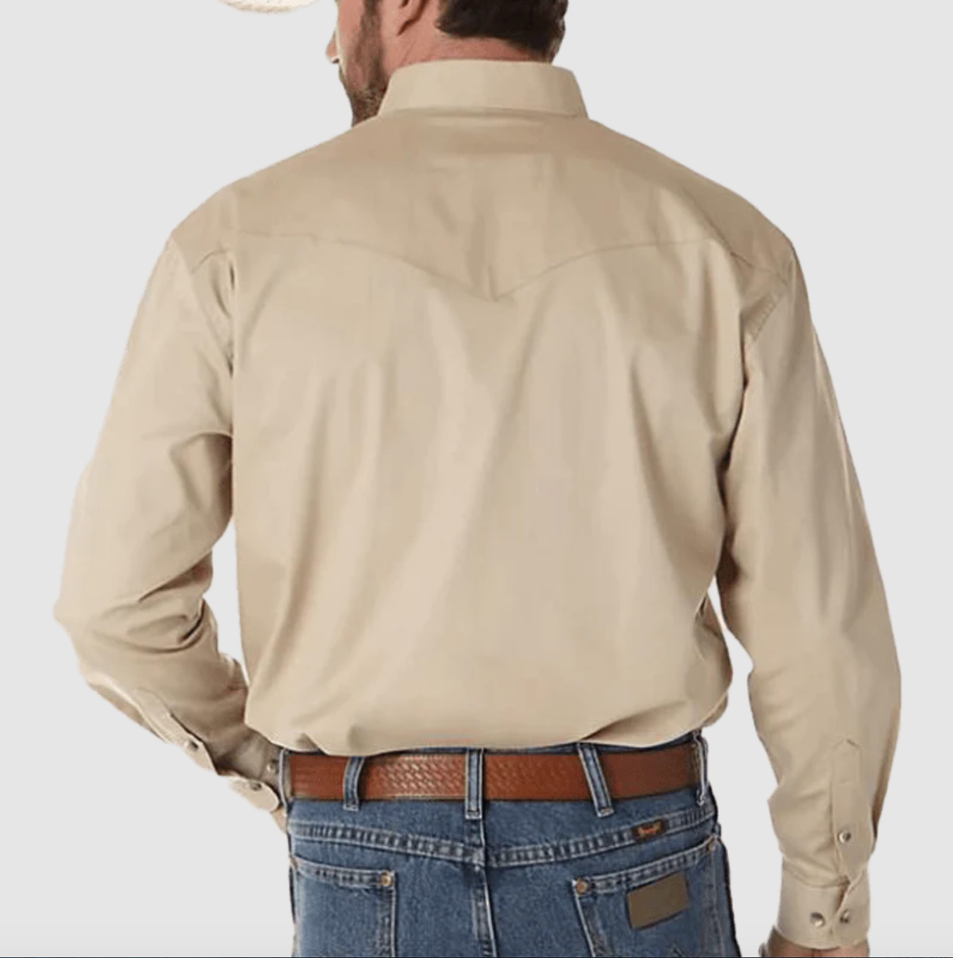 Chestnut; Wrangler Long Sleeve