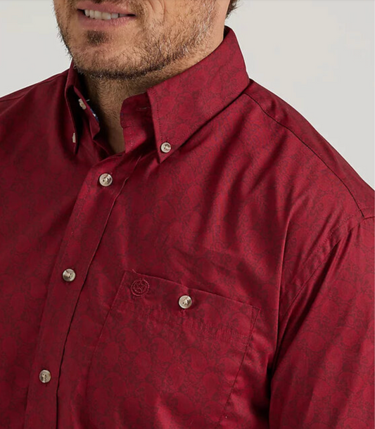 Crimson Classic; Wrangler George Straight Long Sleeve