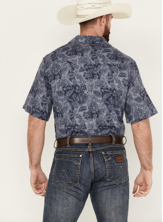 Coconut Cowboy; Wrangler Short Sleeve Shirt