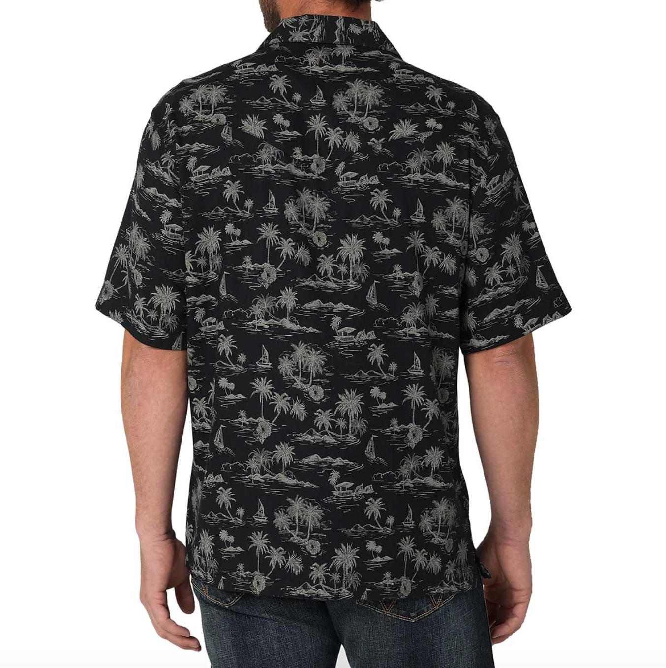 Island Rodeo; Wrangler Coconut Cowboy Short Sleeve