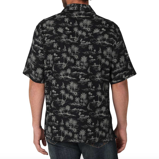 Island Rodeo; Wrangler Coconut Cowboy Short Sleeve