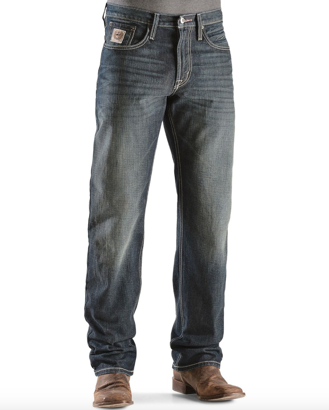 Men's Cinch White Label Relaxed Straight Leg Mid Rise
