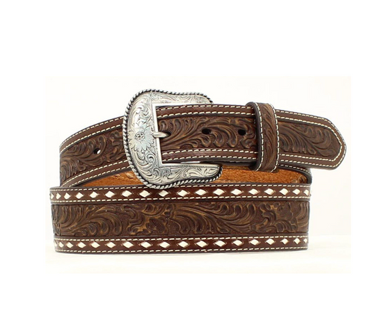 Nocona Tooled Leather Belt