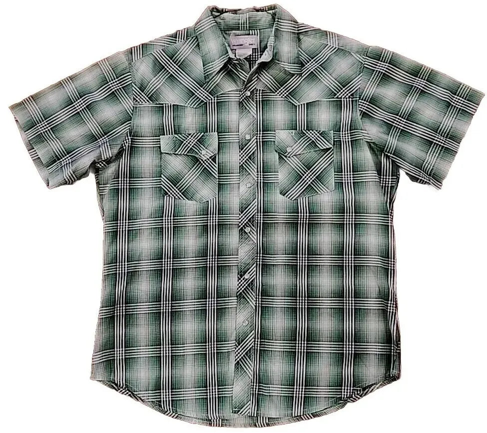 Vintage Wrangler Short Sleeve Pearl Snap