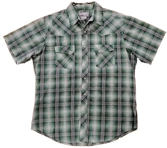 Vintage Wrangler Short Sleeve Pearl Snap