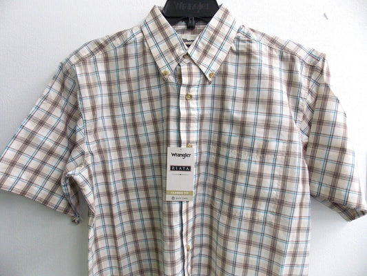 Riata Short Sleeve Plaid Shirt